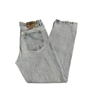 Wrangler Men Straight Leg Size 32x30 Light Blue